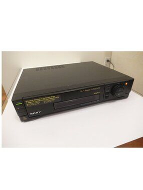 Sony SLV-750HF 4-Head Stereo Hi-Fi VHS VCR Player Recorder